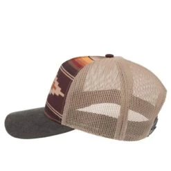 Men's Ariat Brown Serape Logo Mesh Back Cap -Western Cowboy Store A300017908 2