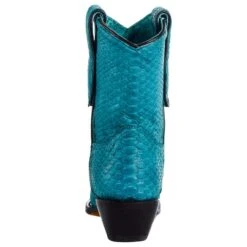Corral Women`s Turquoise Python 8in. Top Boot -Western Cowboy Store A4196 04