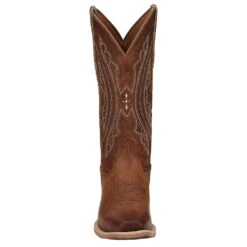 Justin Boots Women`s Rein Waxy Tan 12` Sand Brown Top -Western Cowboy Store JST 008 L2962 2