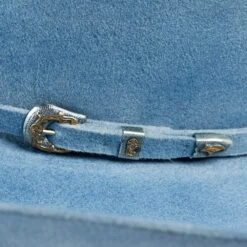 Jw Brooks Custom Hats 50X Robins Egg Smoke 4 1/4in. Brim Felt Cowboy Hat 9 Jw Brooks Custom Hats 50X Robins Egg Smoke 4 1/4in. Brim Felt Cowboy Hat -Western Cowboy Store JWB 50XRBESMK42 2