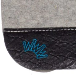 Best Ever Pads Kush 1 Inch Felt Saddle Pad With Black Elephant Wear Leathers -Western Cowboy Store KUSH 1 BE 03