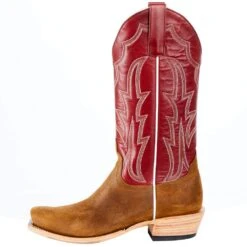 Macie Bean Womens TH Waxy Commander Red Top Boot M9501 -Western Cowboy Store M9501 3