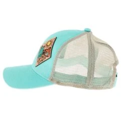 Mcintire Saddlery Turquoise Patch Cap -Western Cowboy Store MS CAPPD 03