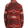 Panhandle Men's Powder River Red Aztec Jacquard Commander Jacket -Western Cowboy Store PRMO92RZZC 02