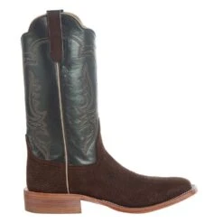 Rios Of Mercedes Men`s Cafe Carpincho 13` Green Luster Top Square Toe Boot -Western Cowboy Store R9029 5