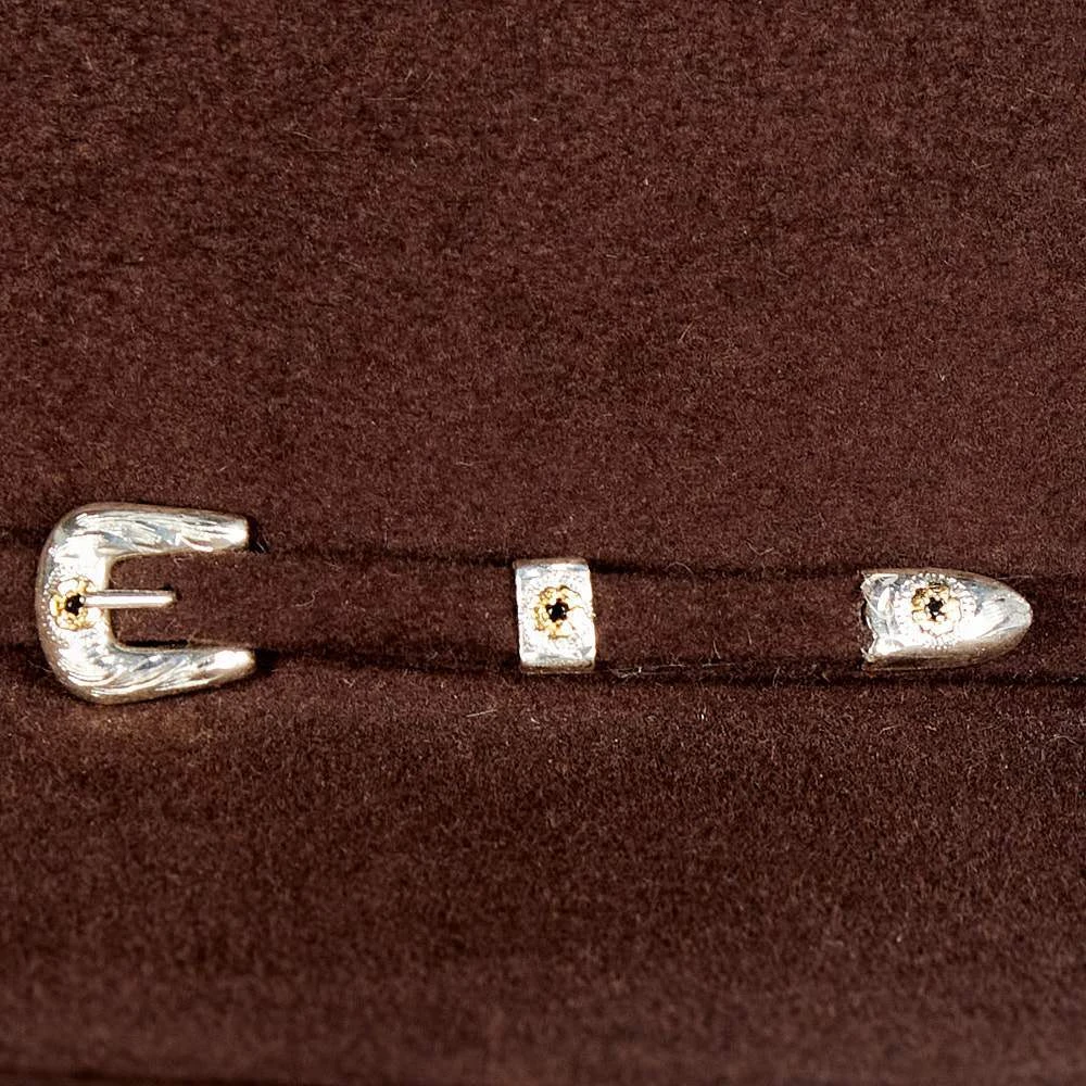 Resistol 30X Mulberry Westwood 4 1/4in. Brim Felt Cowboy Hat 4 Resistol 30X Mulberry Westwood 4 1/4in. Brim Felt Cowboy Hat - Image 2