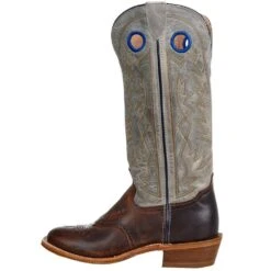 Tony Lama Men's Stout Brown Henley 15in. Buckaroo Cowboy Boots -Western Cowboy Store SA2002 3