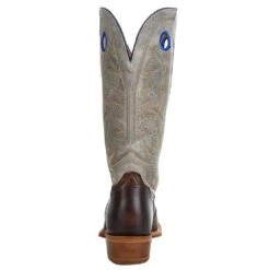 Tony Lama Men's Stout Brown Henley 15in. Buckaroo Cowboy Boots -Western Cowboy Store SA2002 4