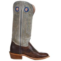 Tony Lama Men's Stout Brown Henley 15in. Buckaroo Cowboy Boots -Western Cowboy Store SA2002 5