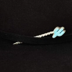 T5 Silver Cacti Turquoise Toothpick And Hat Accessory -Western Cowboy Store T5 TP5 3