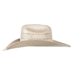American Hats AHC Tuf Cooper 8810 4 1/4in. Brim Rancher Crease Straw Cowboy Hat -Western Cowboy Store TC8810RC2CCHOC42 2