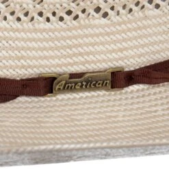 American Hats AHC Tuf Cooper 8810 4 1/4in. Brim Rancher Crease Straw Cowboy Hat -Western Cowboy Store TC8810RC2CCHOC42 3