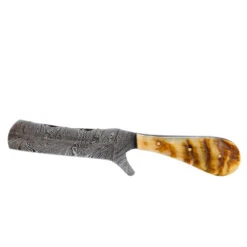 Damascus Castrating Knife -Western Cowboy Store TX 003 2