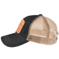 Mcintire Saddlery Ladies Tooled Leather Texas Cap -Western Cowboy Store TX CAP 3