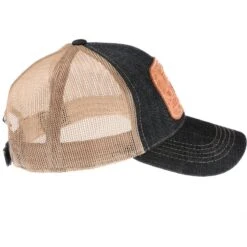 Mcintire Saddlery Ladies Tooled Leather Texas Cap -Western Cowboy Store TX CAP 5