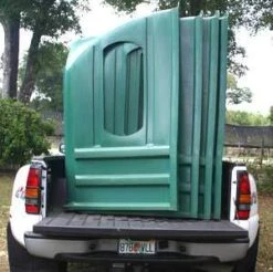 Hastings Hay Hut 8 Window Bale Feeder -Western Cowboy Store hut